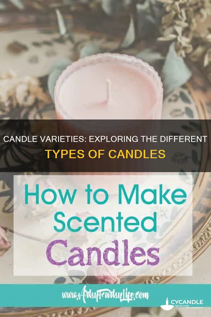 how many types of candle