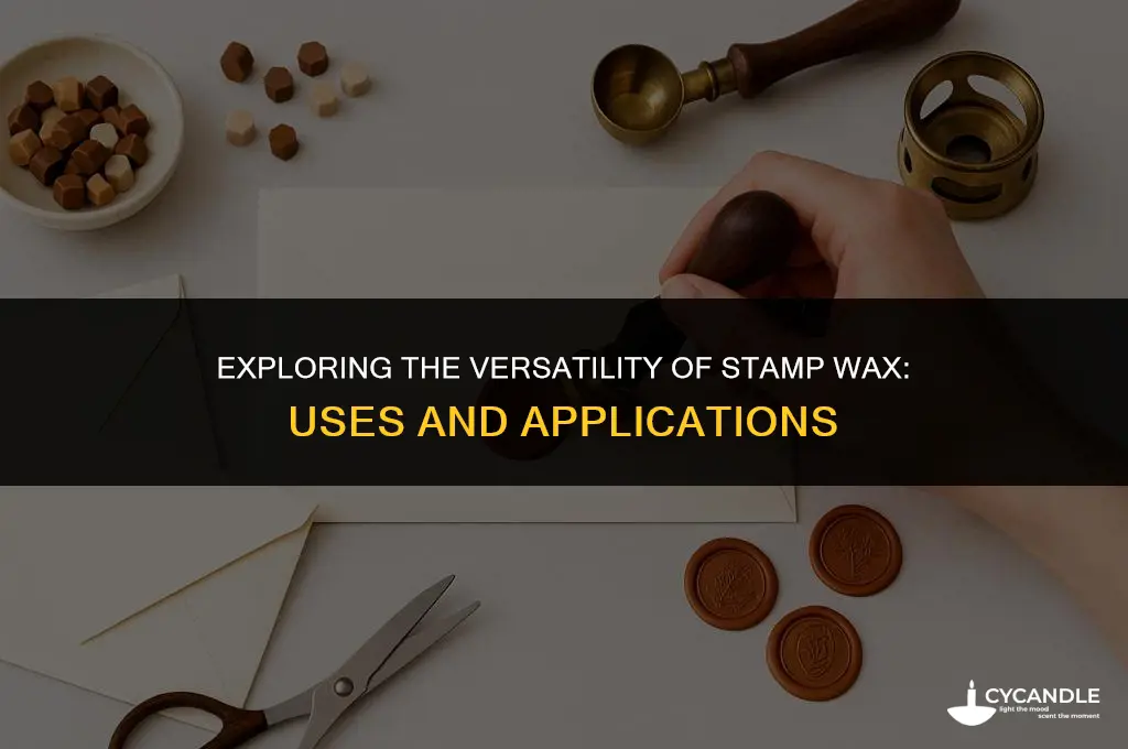 how many use in stamp wax