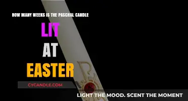 Easter's Paschal Candle: Lit for Weeks