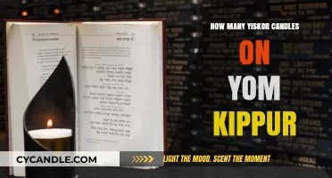 Yom Kippur Yizkor: How Many Candles to Light?