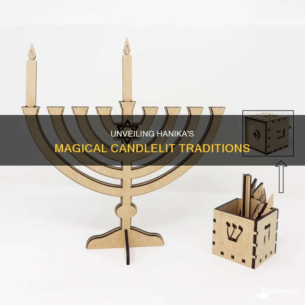 how may candles are in hanika