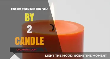 Maximizing Burn Time: How Long Does a 3x2 Candle Last?