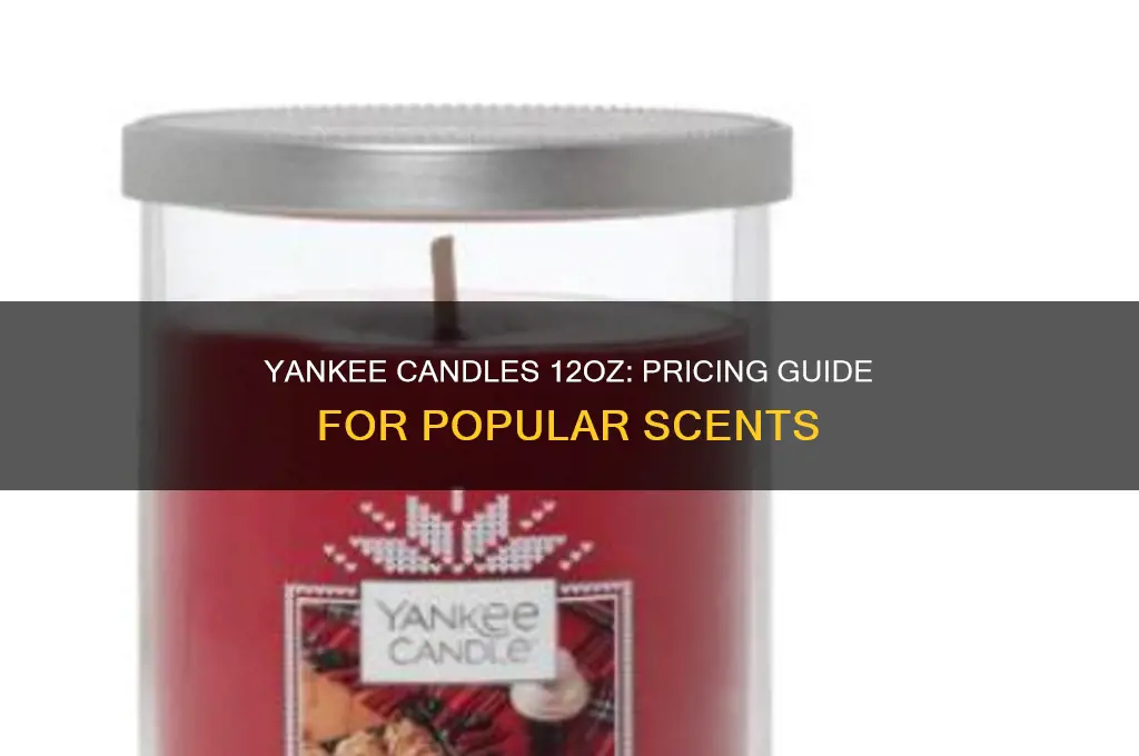 how much are 12oz yankee candles