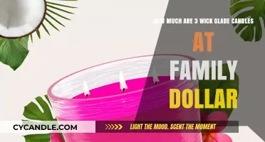 Affordable Aromas: 3-Wick Glade Candles Pricing at Family Dollar