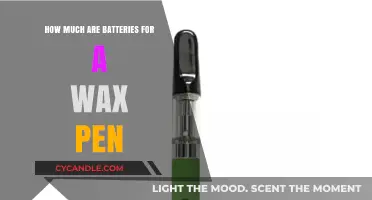 Powering Your Wax Pen: A Guide to Battery Costs and Options
