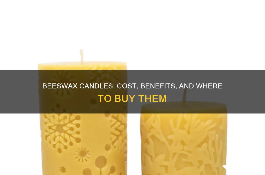 how much are beeswax candles