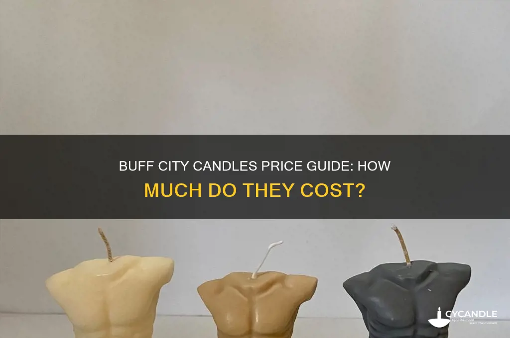 how much are buff city candles