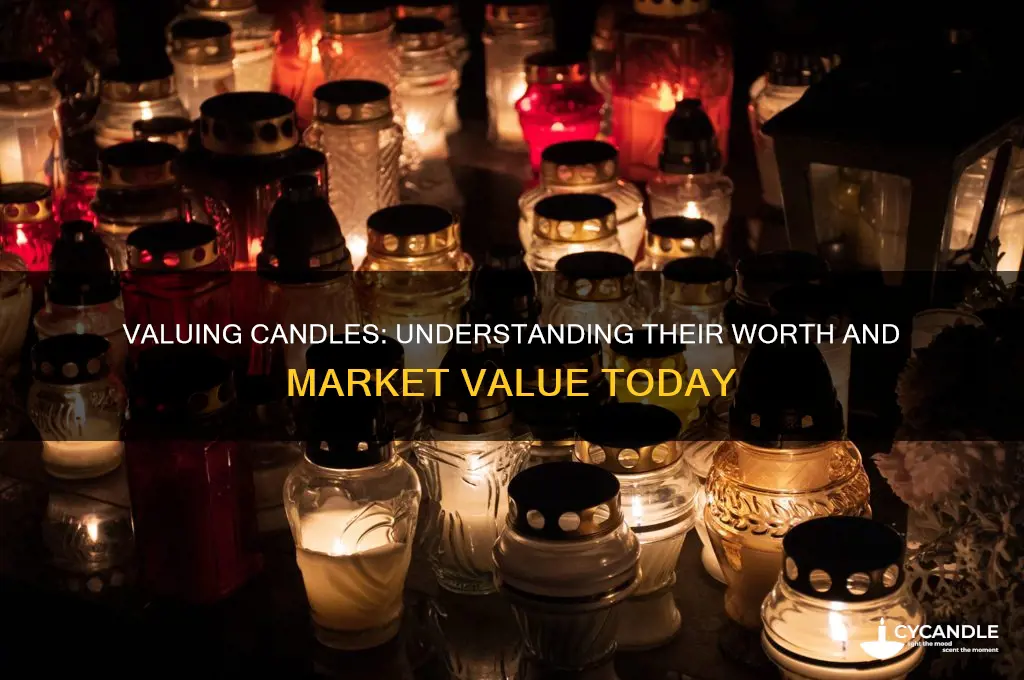 how much are candles worth