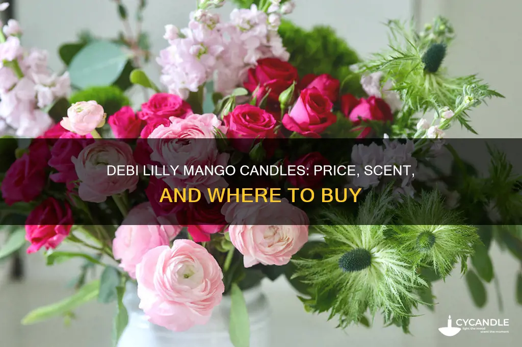 how much are debi lilly candles mango