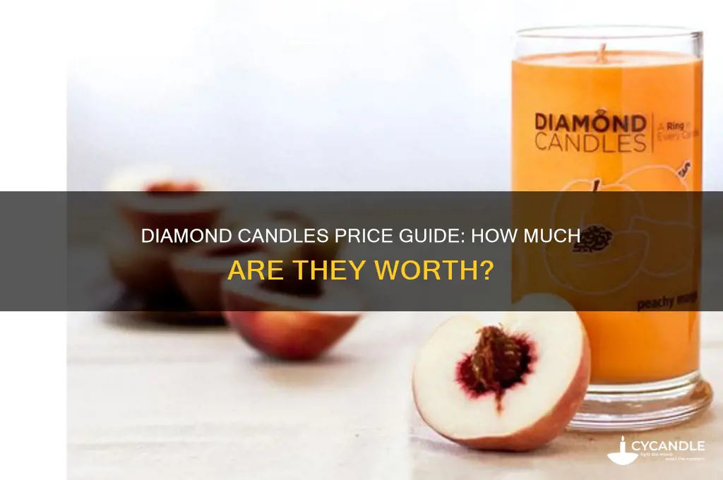 how much are diamond candles
