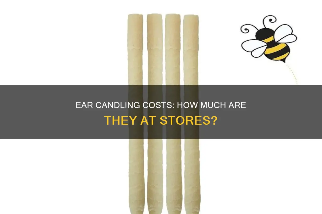 how much are ear candling at stores