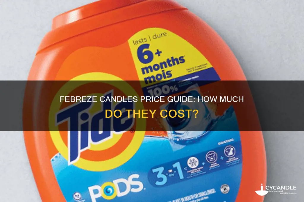 how much are febreze candles