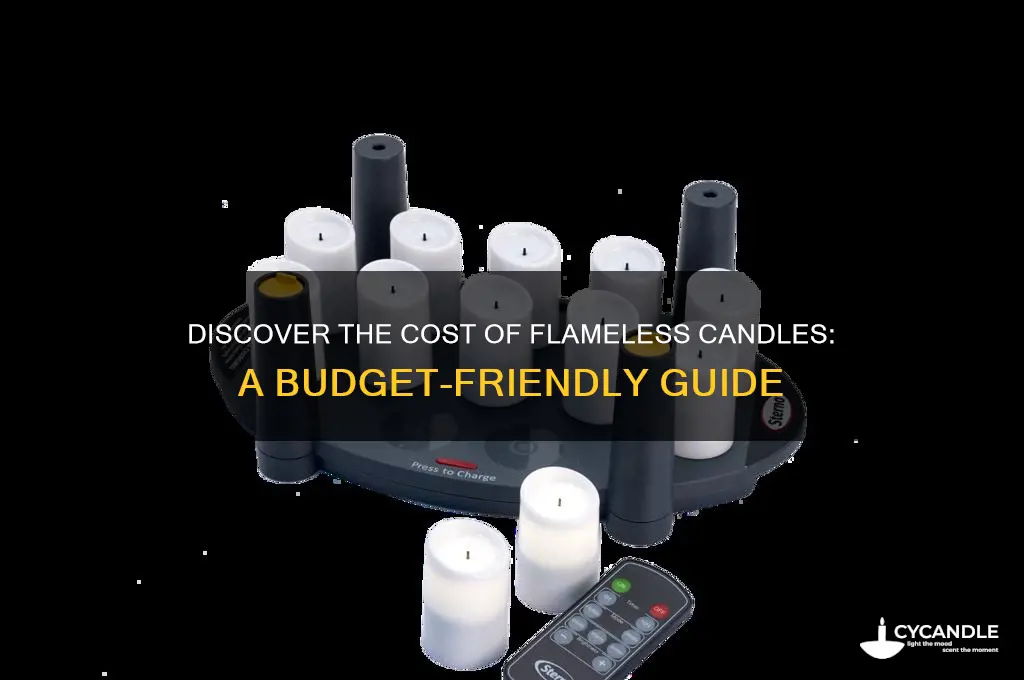 how much are flameless candles