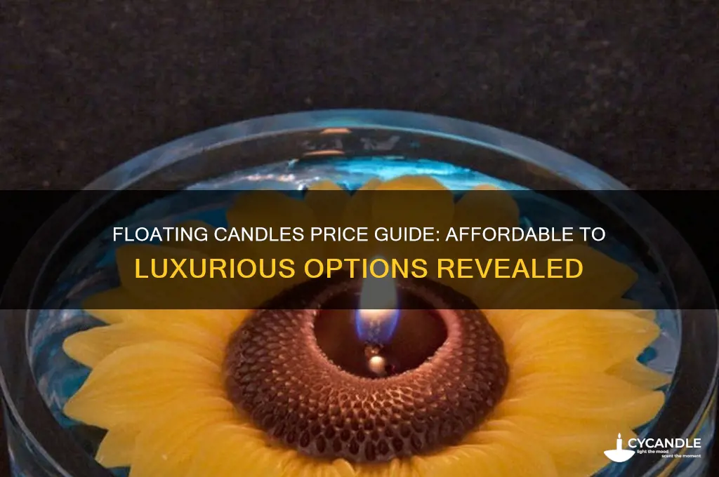 how much are floating candles