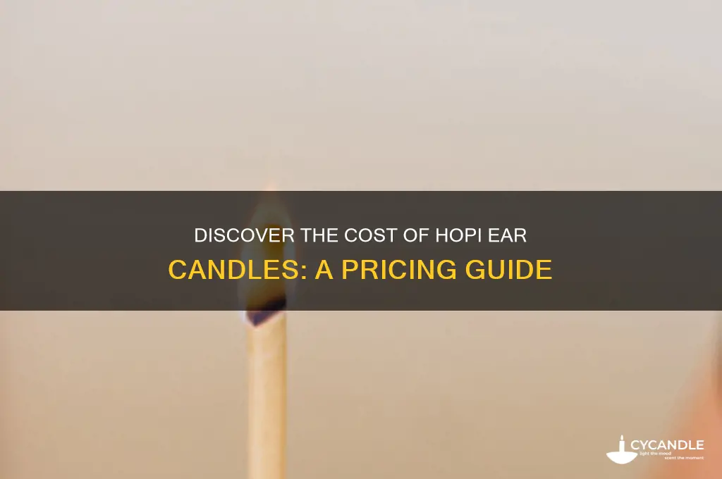 how much are hopi ear candles