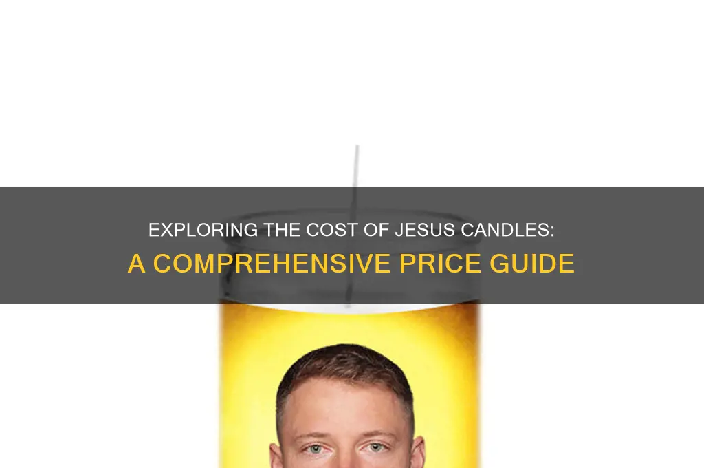 how much are jesus candles