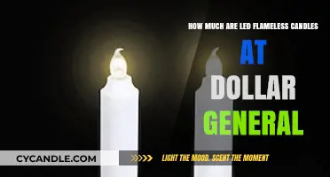 Affordable LED Flameless Candles: Dollar General's Pricing Guide