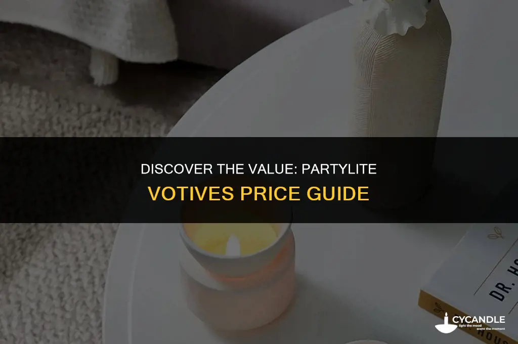 how much are partylite votives