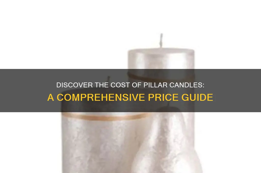 how much are pillar candles