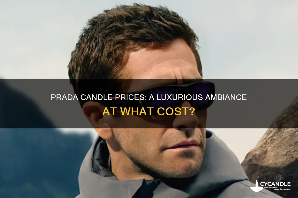 how much are prada candles