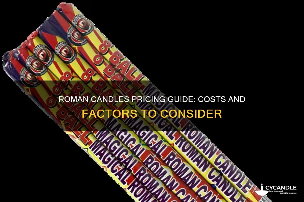 how much are roman candles