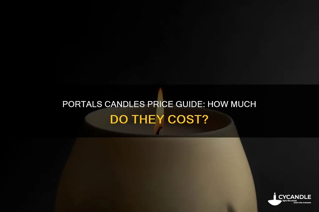 how much are the portals candles