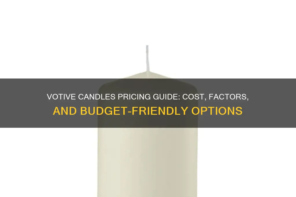 how much are votive candles