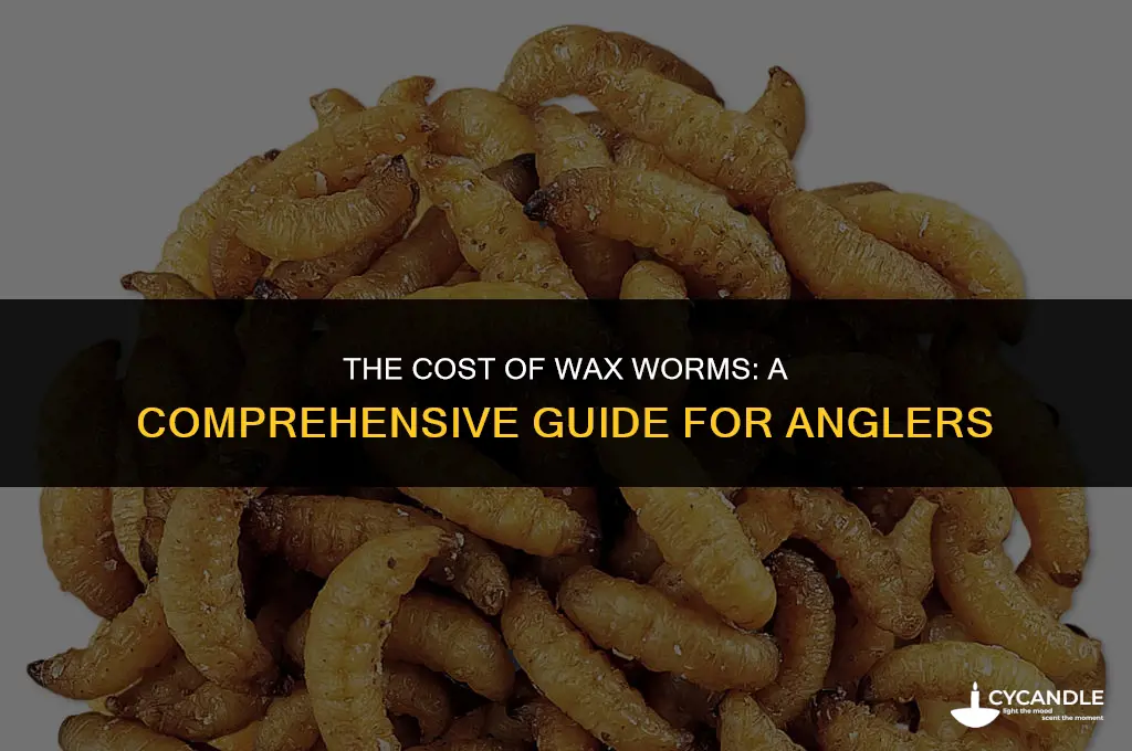 how much are wax worms