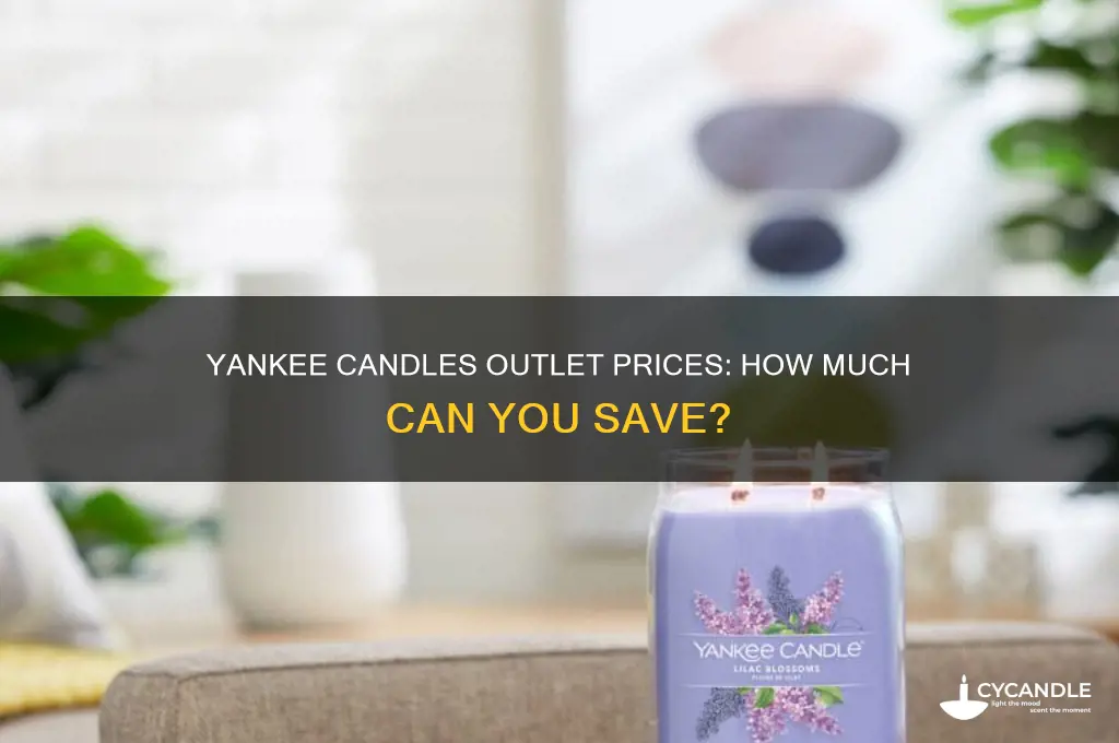 how much are yankee candles at outlet