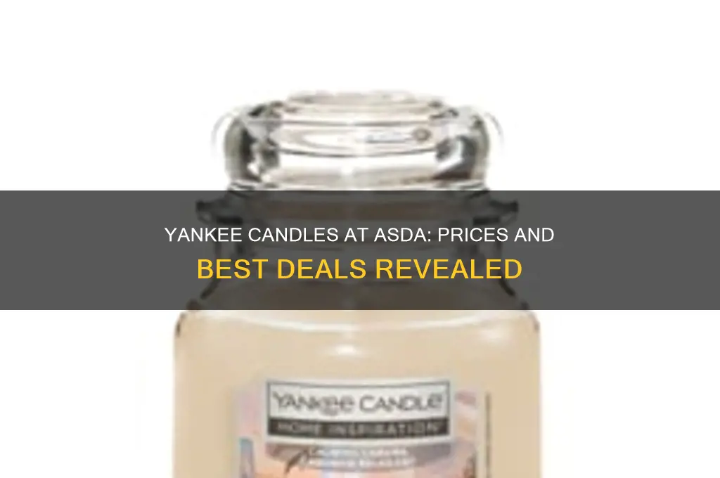 how much are yankee candles in asda