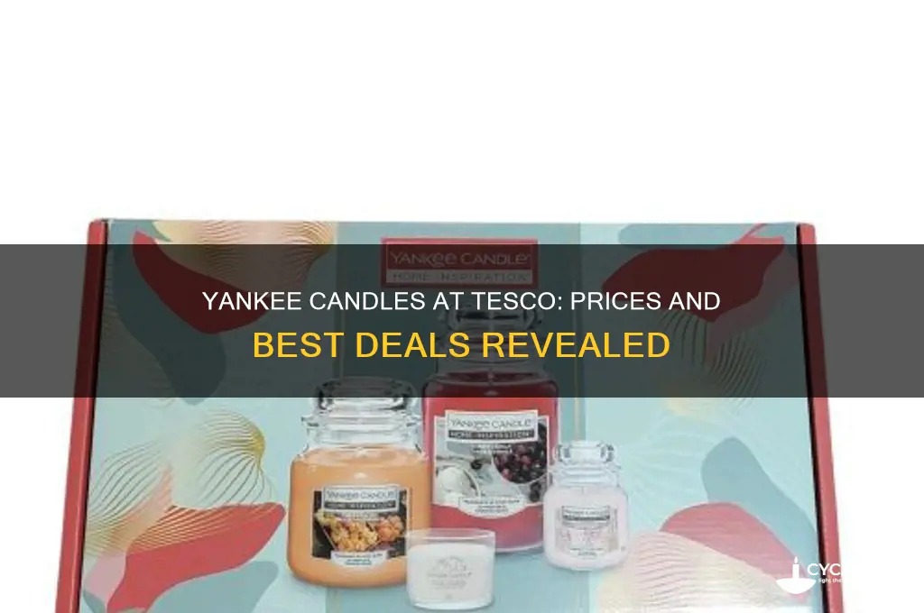 how much are yankee candles in tesco