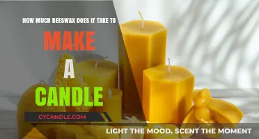 Crafting Beeswax Candles: Understanding the Wax Quantity Needed