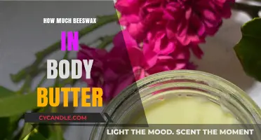 Perfecting Body Butter: Ideal Beeswax Amounts for Smooth, Nourished Skin