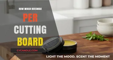 Beeswax Application Guide: Optimal Amount for Cutting Board Care