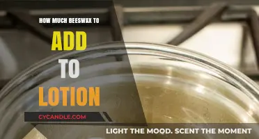 Perfecting Your Lotion: Ideal Beeswax Amounts for Smooth, Nourished Skin