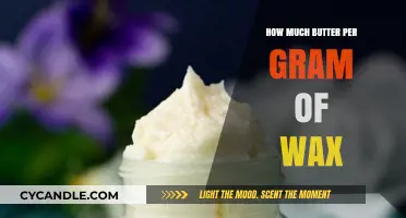 The Perfect Ratio: Butter to Wax for Candle Making