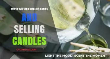 Profitable Candle Making: Earning Potential for Handcrafted Candle Sellers