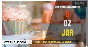Perfect Pour: Calculating Candle Wax for 8 oz Jars