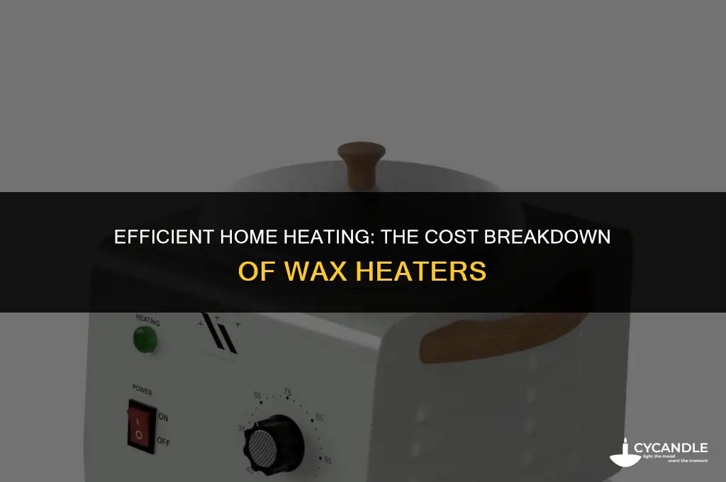 how much cast wax heater