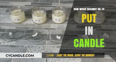 Perfect Coconut Oil Ratio for Candle Making: A Simple Guide