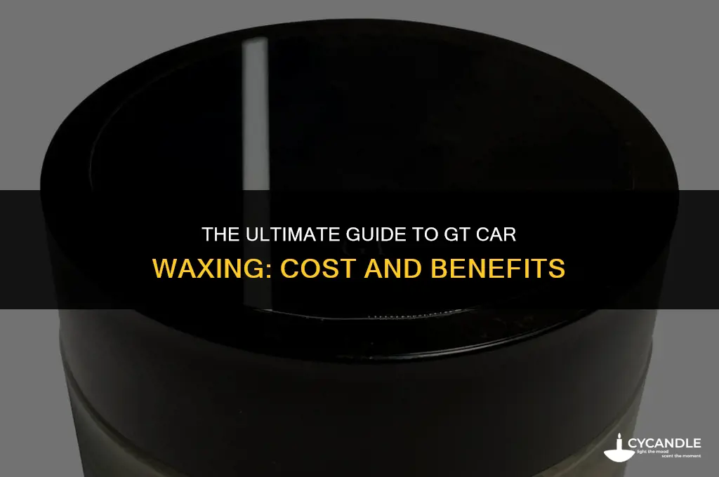 how much cost gt car waxed