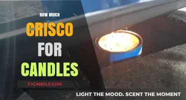 Perfect Candle Making: Crisco Quantity Guide for Smooth Results