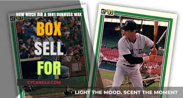 Vintage 1981 Donruss Wax Box Auction Result Revealed