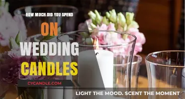 Wedding Candles Budget: How Much Did You Spend on Decor?