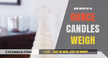 Understanding the Weight of 10-Ounce Candles: A Comprehensive Guide