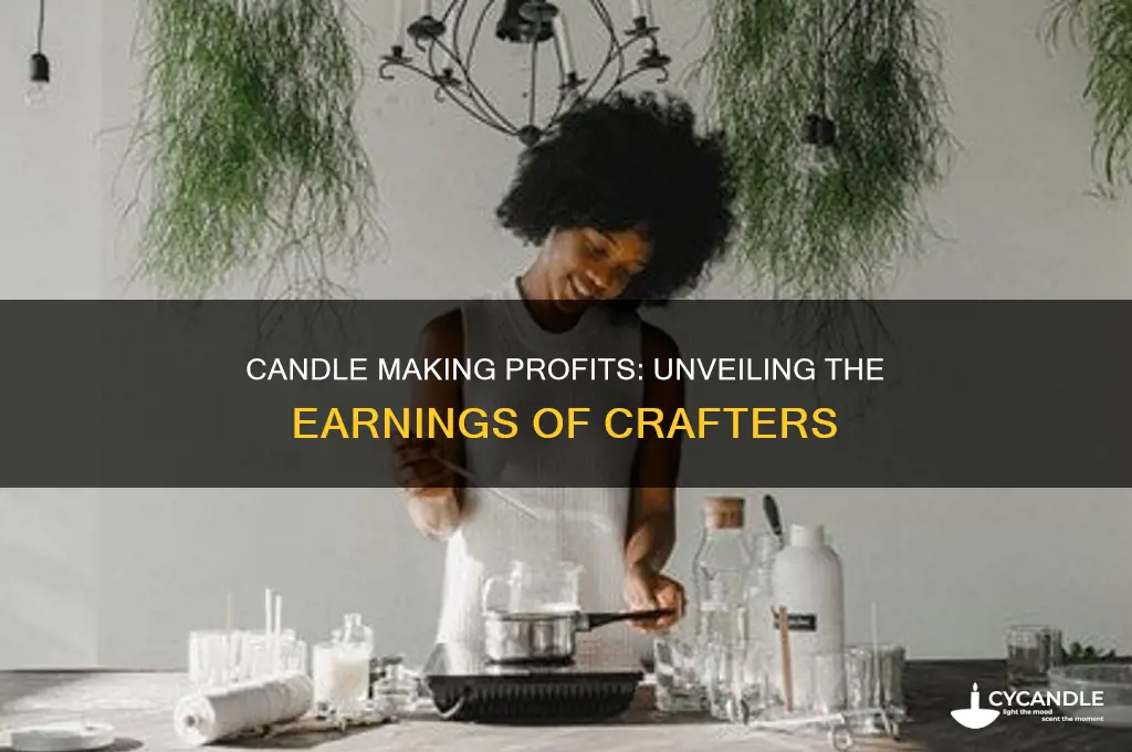 how much do candle makers earn
