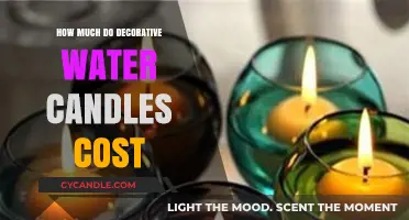 Decorative Water Candles: Exploring Their Average Cost and Price Range