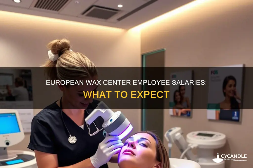 how much do employees make at european wax center