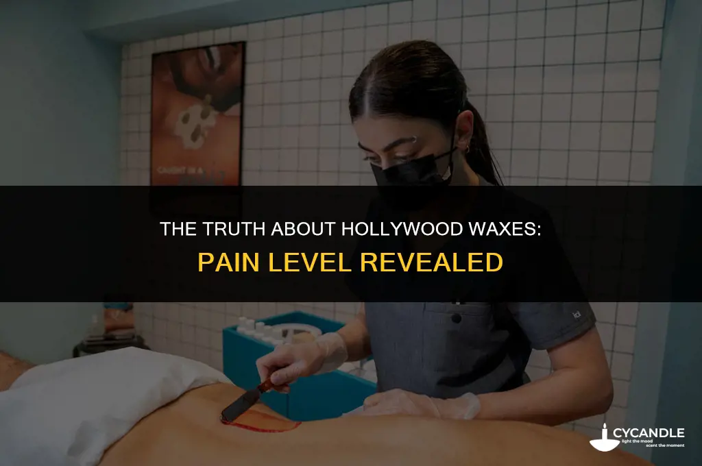 how much do hollywood waxes hurt