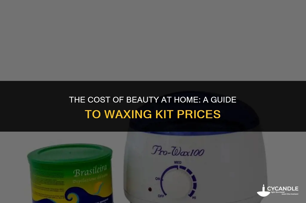 how much do home waxing kits cost